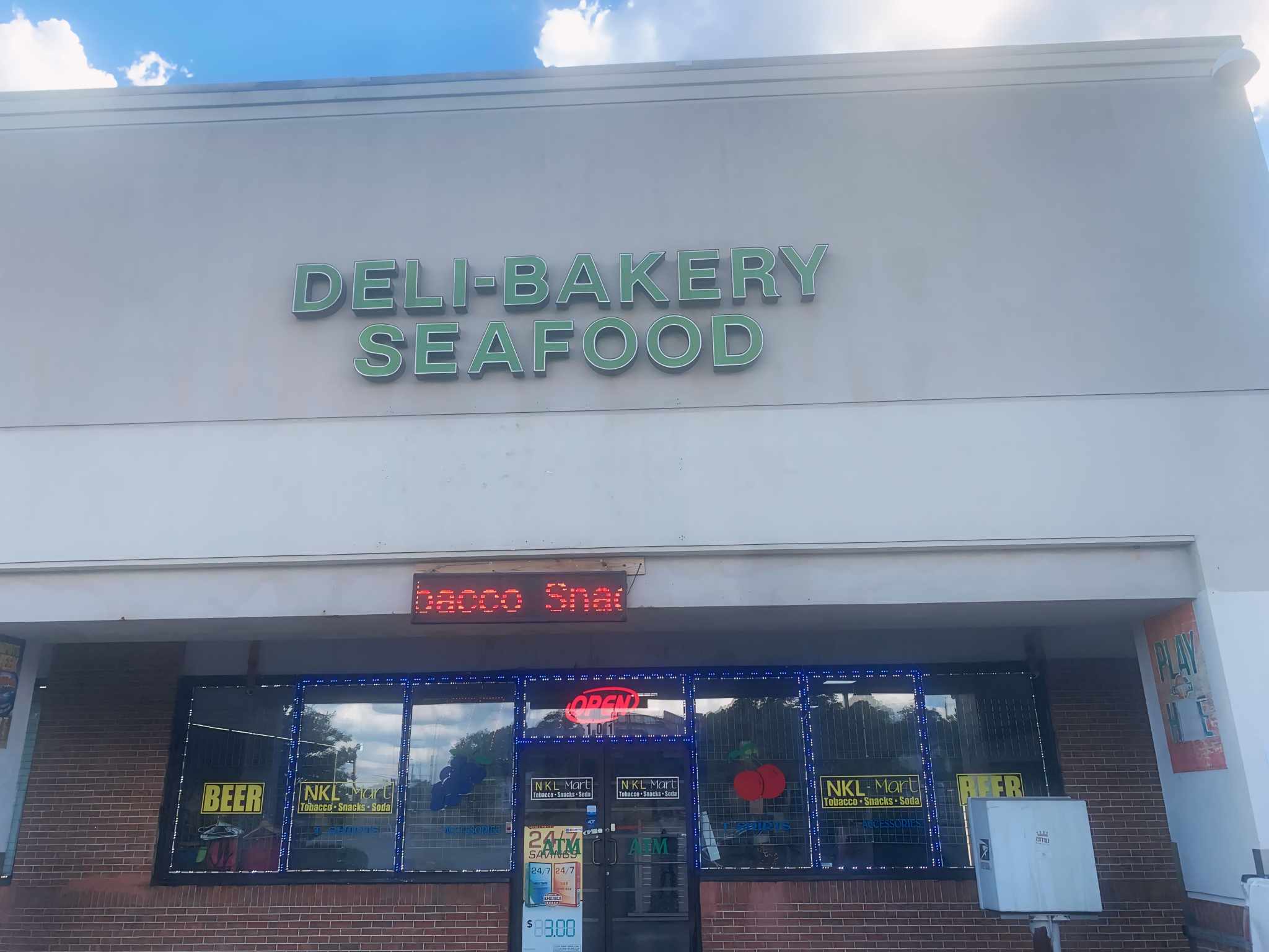 Pressure Washing Service for Deli Seafood in Atlanta, Georgia